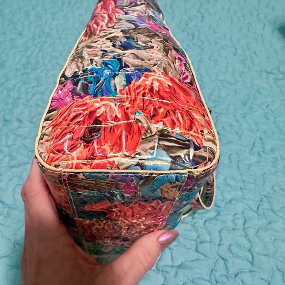 Brahmin Lasso Hilary Multicolor Leather Crossbody Women's Bag - Picture 5 of 7